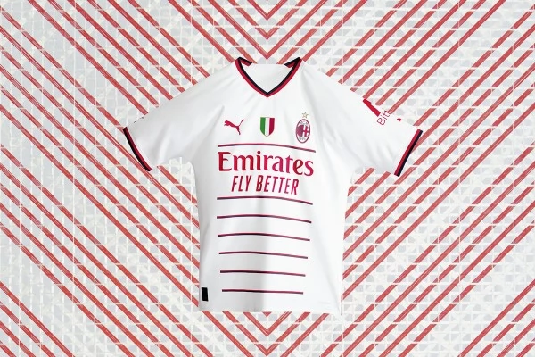 Maillot de Foot AC Milan Brahim 10 Tenue Extérieur 2022/23